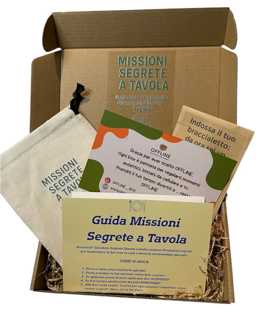 Missioni Segrete a Tavola