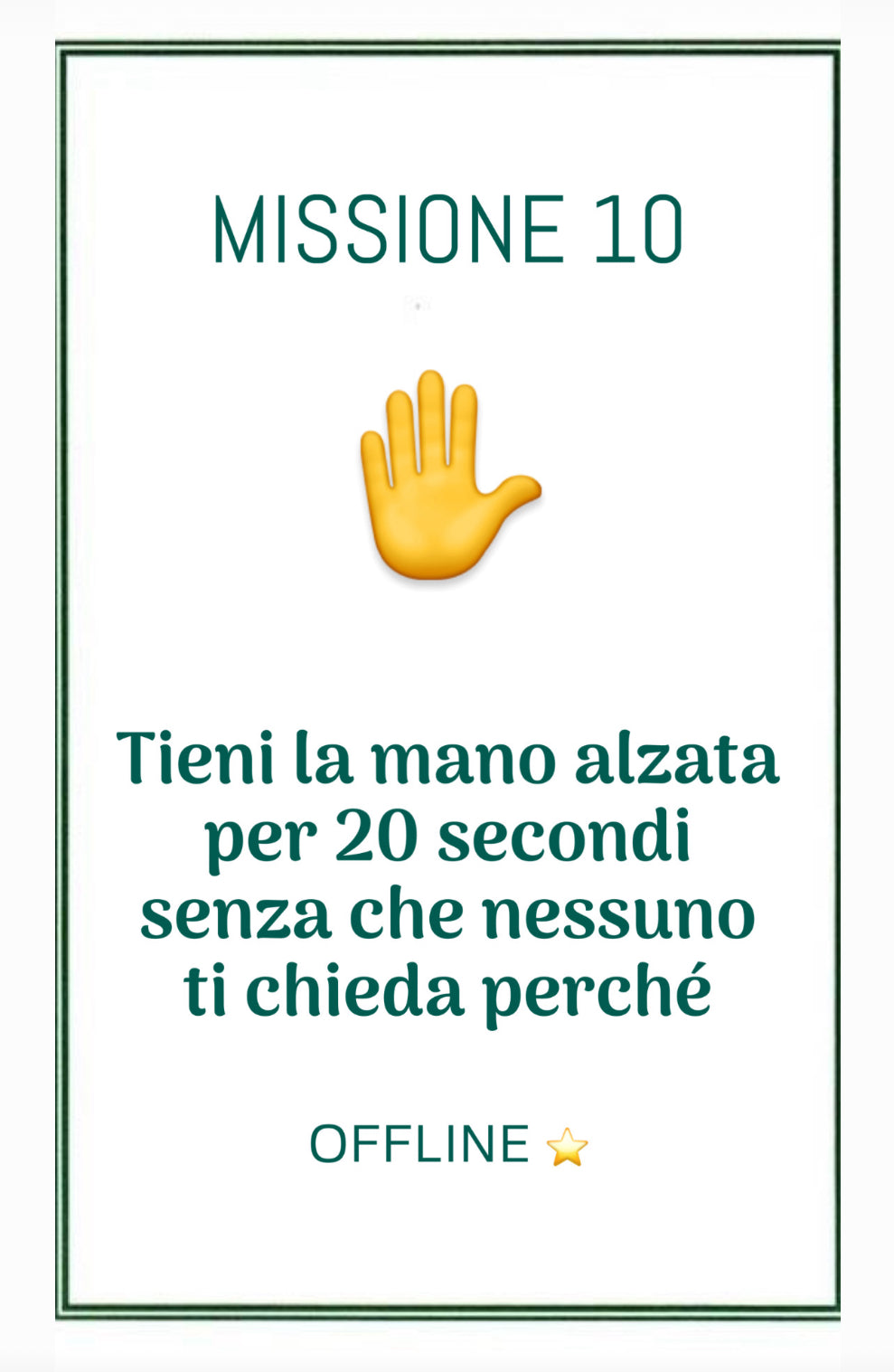 Missioni Segrete a Tavola