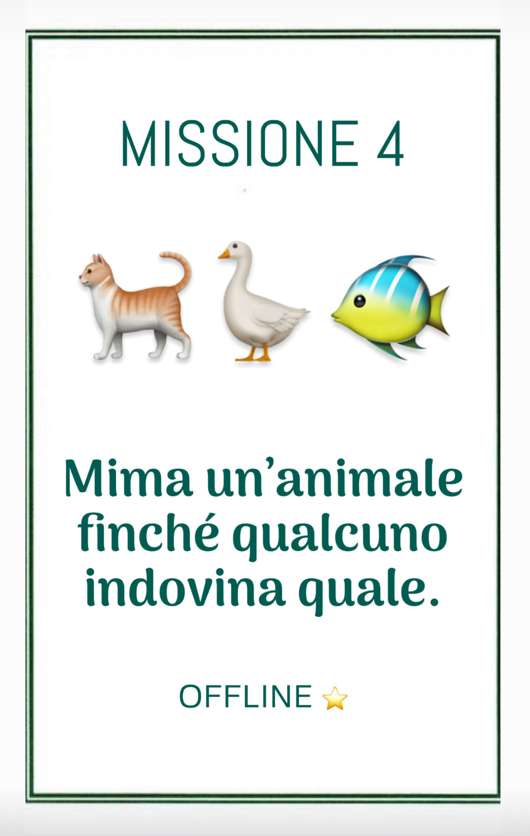 Missioni Segrete a Tavola